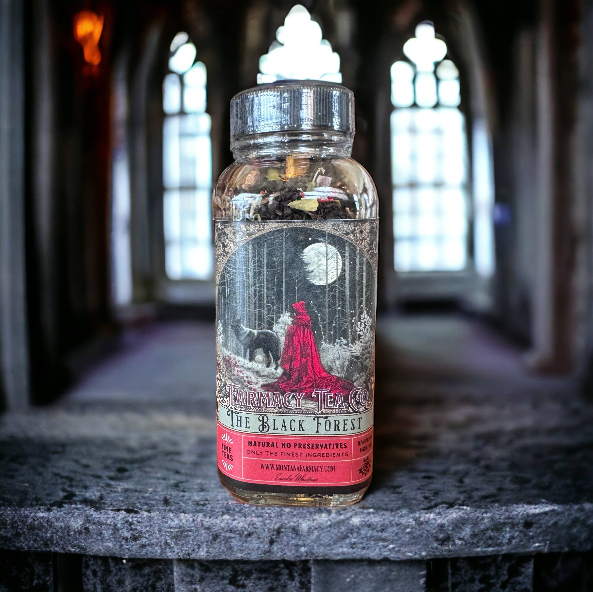 Montana Farmacy - Venta al por mayor Tés a granel - Bosque Negro profundo encantador Vintage Victoriano Academia Oscura Té2