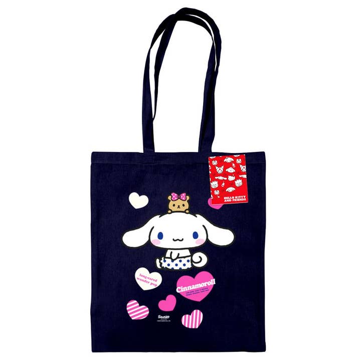 Bolso Tote Azul Marino de Cinnamoroll (Cachorro) para venta al por mayor de Pyramid International