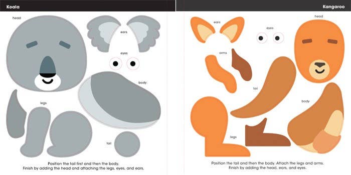 Sourcebooks - Wholesale Sticker - Kids & Baby - First Sticker Art: Zoo Animals (Create 20 Cute Zoo Animals!)4