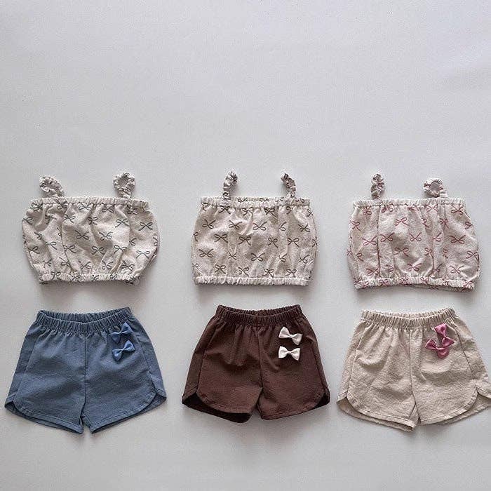 MyKids-USA® – wholesale Shorts - Barn – Sommar Ankomst Baby Barn Unisex Lediga Tunna Enfärgade Mångsidiga Bas Shorts4