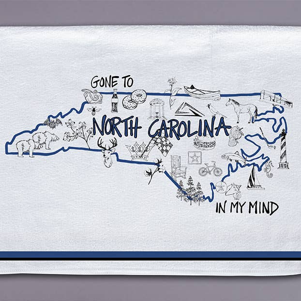 Toalha de estado NC por atacado de MAGNOLIA LANE