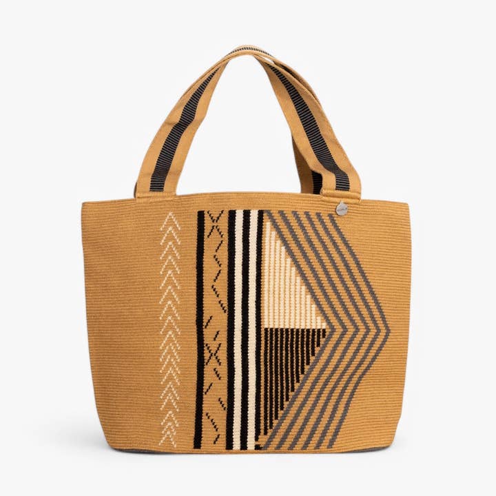 Abstrakt oval taske | Mandel for engroshandel hos Guajii Design