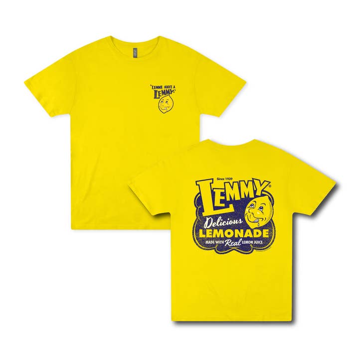 Lemmy® Lemonade Tee for wholesale by www.sweetvintagetees.com