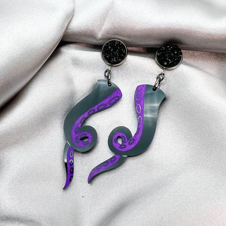 Ursula Tentacles Dangles for wholesale by Born 2 Blossom Designs