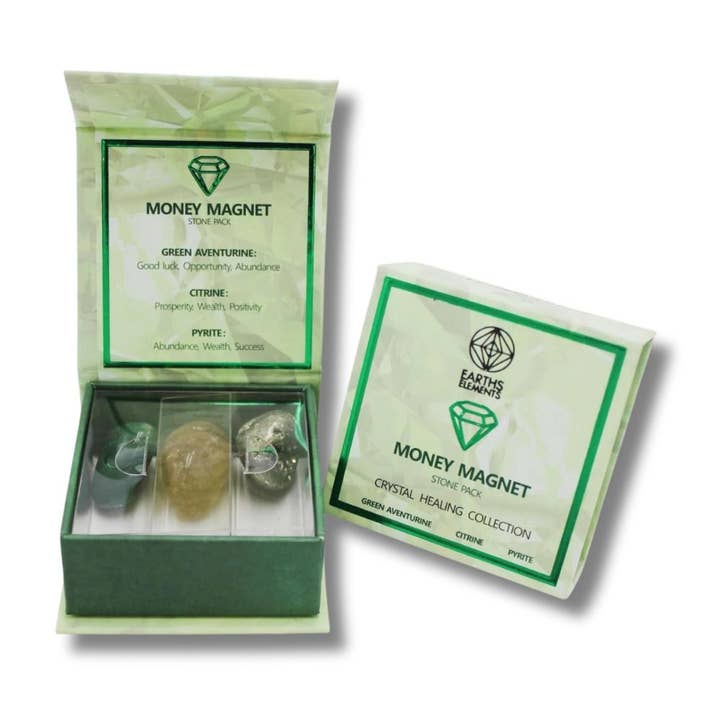 Crystal Healing Collection - Money Magnet for wholesale by Earths Elements Wholesale