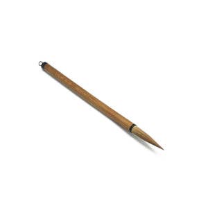 Yellow Black Brush, Thick Bamboo, Horse Hair. #HSB005 for wholesale on Faire
