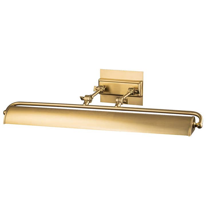 Lucas McKearn - Wholesale Sconce - Winchfield Large Picture Light in Aged Brass0