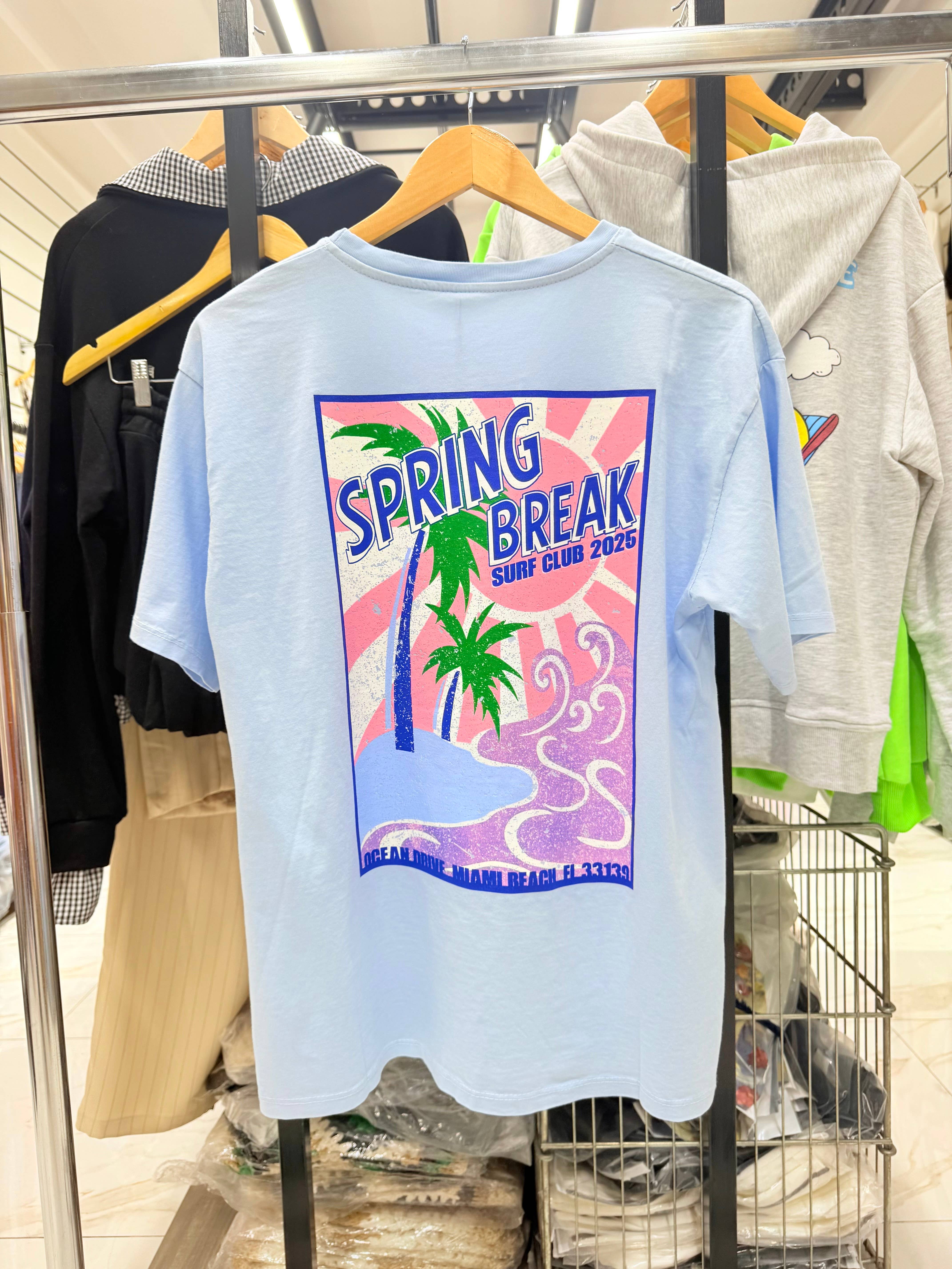 Chilli Girl Collection - Vente T-shirt sérigraphié – femme - T-shirt en coton col rond avec imprimé Spring Break6