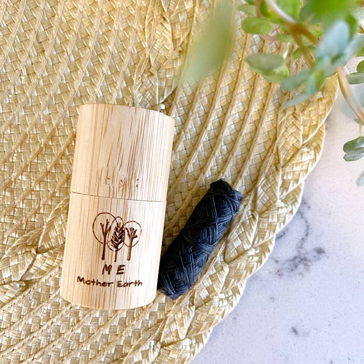Me Mother Earth - Wholesale Floss - Vegan Eco Dental Floss- Refillable Bamboo Container