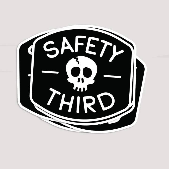 Squatchy - Wholesale Sticker - Safety Third Sticker3