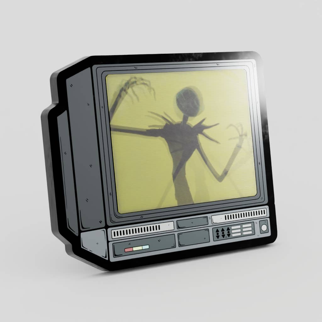 GoopyGoblins - Wholesale Lapel Pin/Button - 2.5" Lenticular NBC Upclose CRTV Enamel Pin0