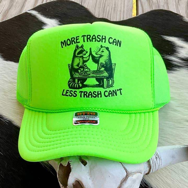 Sombrero de camionero More Trash Can Western para venta al por mayor de Ranchy Roan Boutique