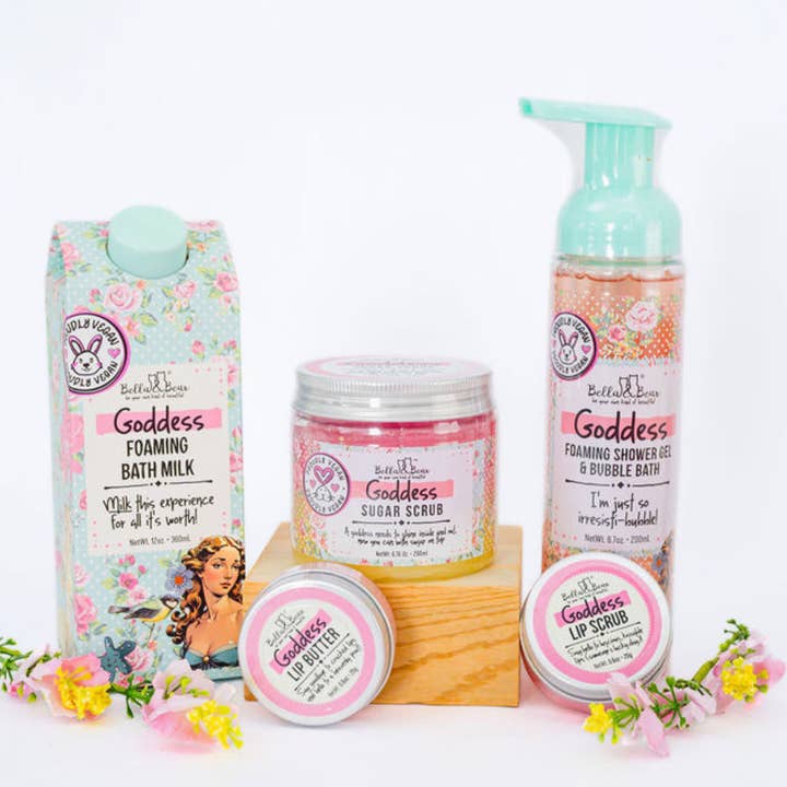 Bella & Bear - Venta al por mayor Juego de baño y cuidado corporal - Set de Regalo de Baño y Cuerpo de Diosa | Set de Regalo para Mujeres | Adolescentes0