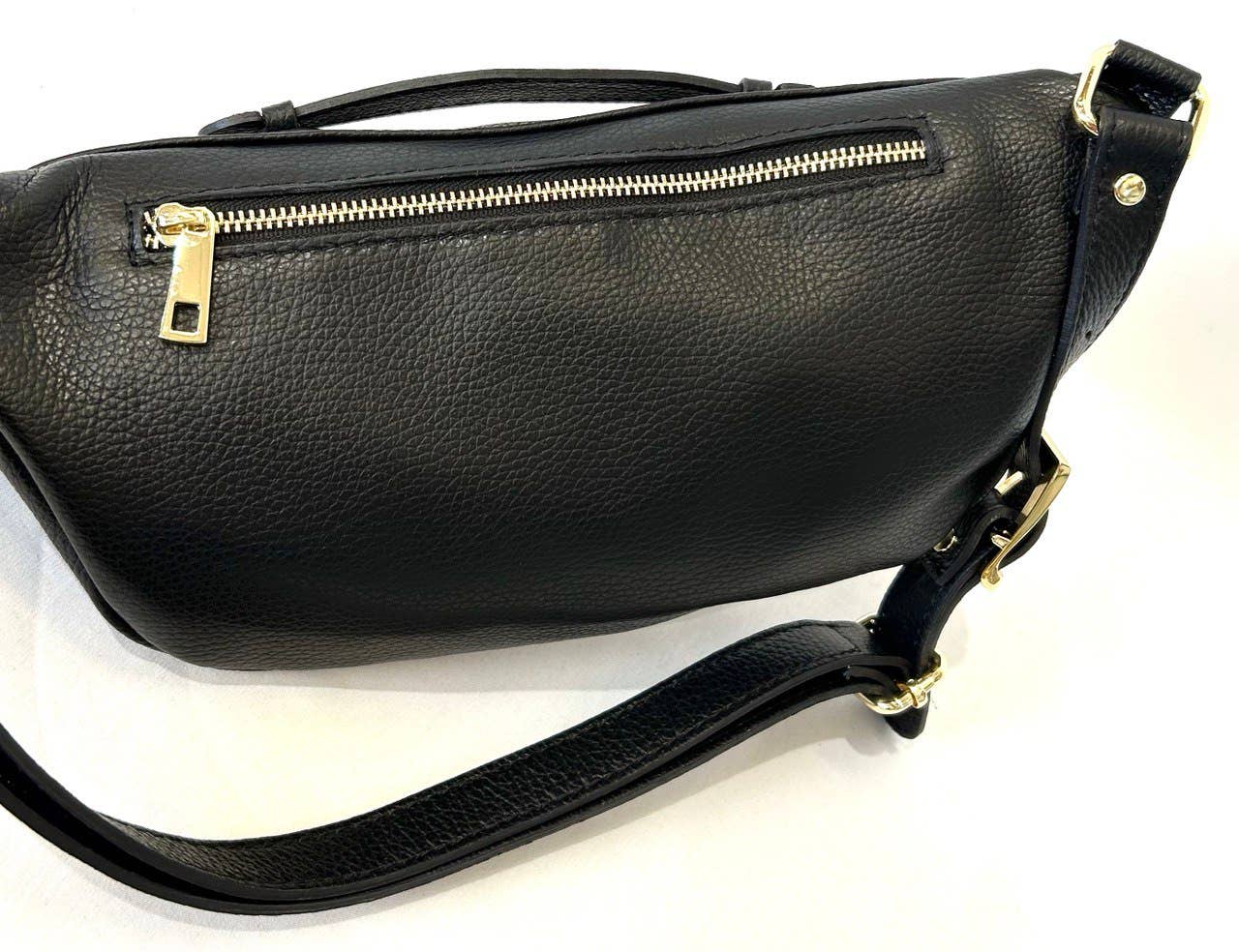 JIJOU CAPRI – wholesale Belt bag – Women’s – Italian Large Leather Sling Bag Belt Bag Waist Bag 3