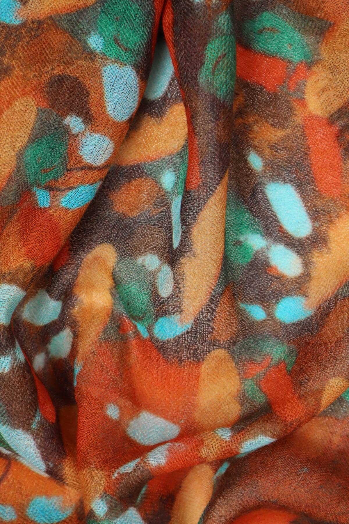 SALTO – Engroshandel Tørklæde - Dame – Tørklæde i merinould - Lena - vinterrød1