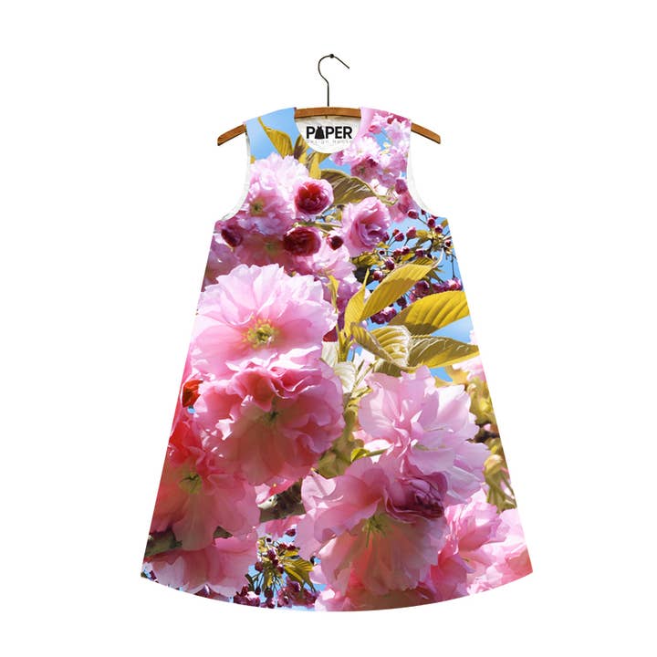 Spring Blossoms Paper Dress for wholesale by IGE