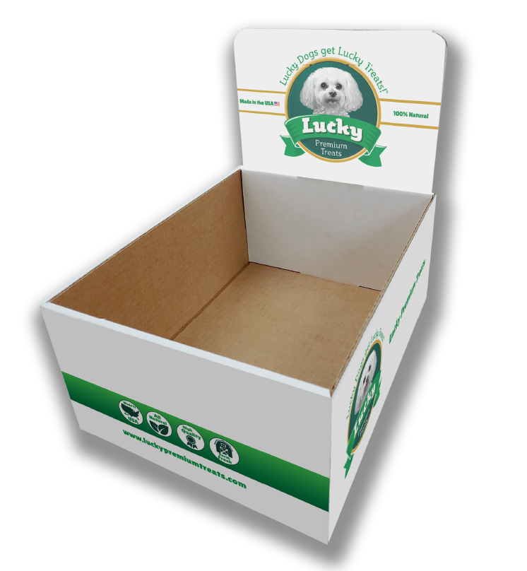 Lucky Premium Treats - Wholesale Pet Bone/Rawhide - Dog - BULK BOX CHICKEN WRAPPED Stubby 12 count1