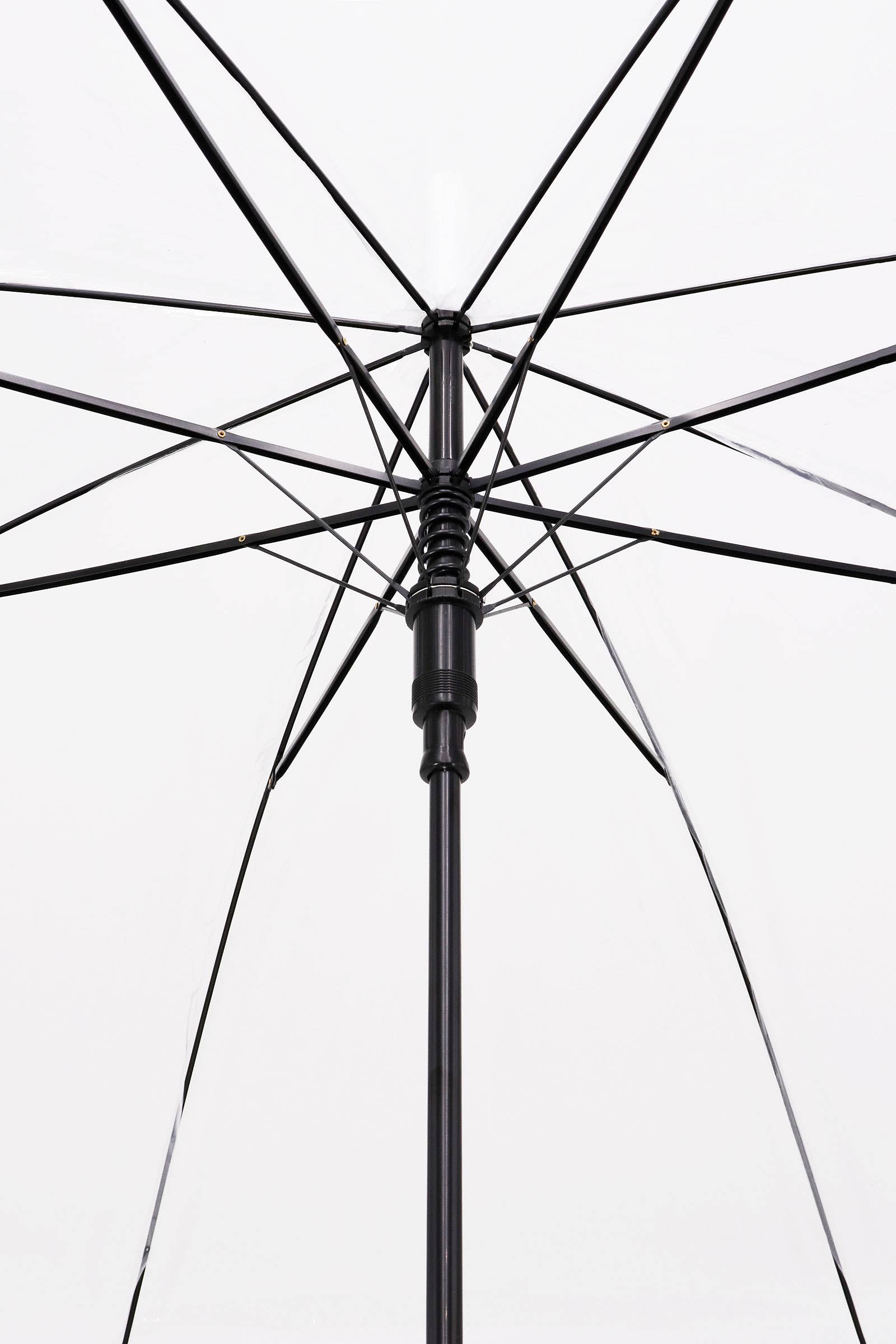 Clear White Pvc Auto Open Fold Umbrella for wholesale on Faire3