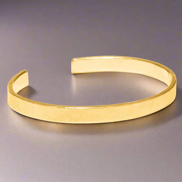 Heavy Gold Filled Cuff Bracelet for wholesale by J + I Jewelry