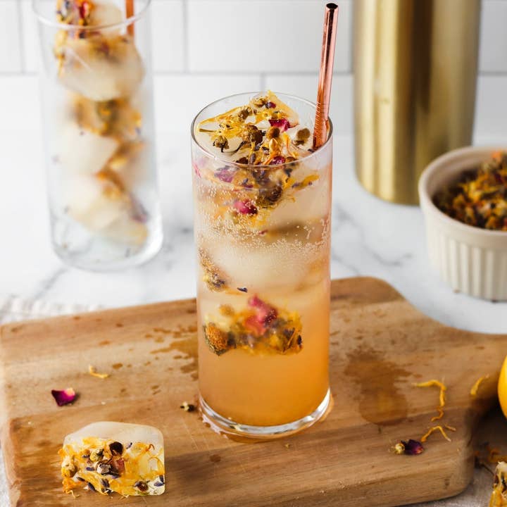 Farmhouse Teas - Wholesale Loose Tea - Rose Garden Repose | Herbal Loose Leaf Tea1