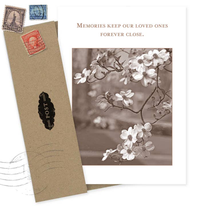 Shannon Martin Design - Wholesale Sympathy Card - Memories Sympathy Card2