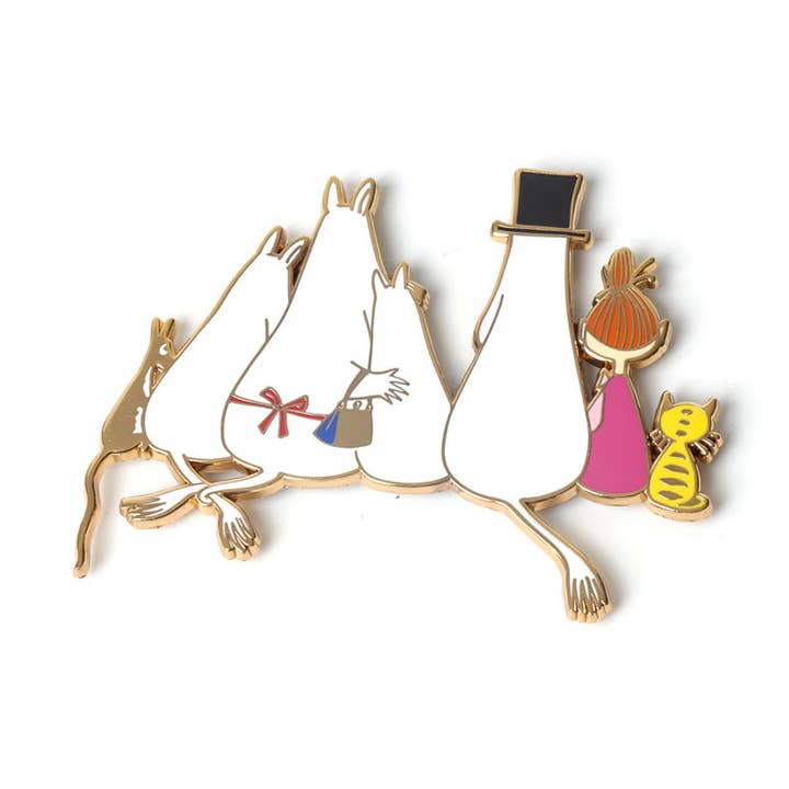 PINTRILL - Wholesale Magnet - Moomin Group Magnet0