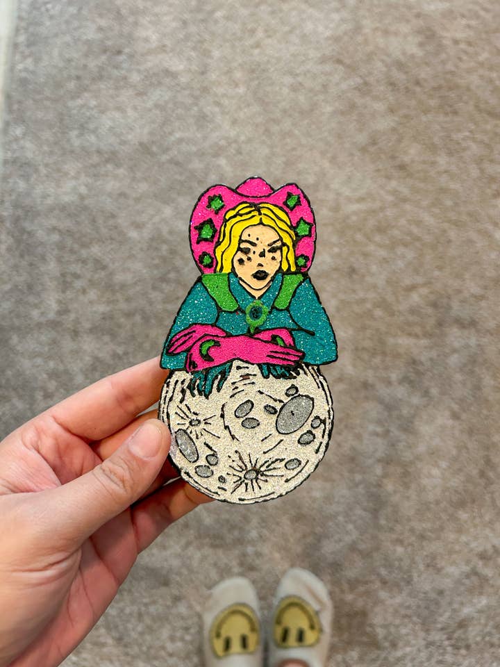 Moon Cowgirl Car Freshie for wholesale by Within The Wildflowers