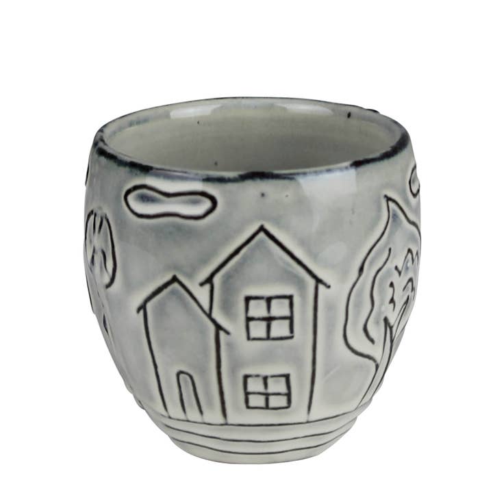 Costa Cachepot, Ceramic - Sm for wholesale by HomArt