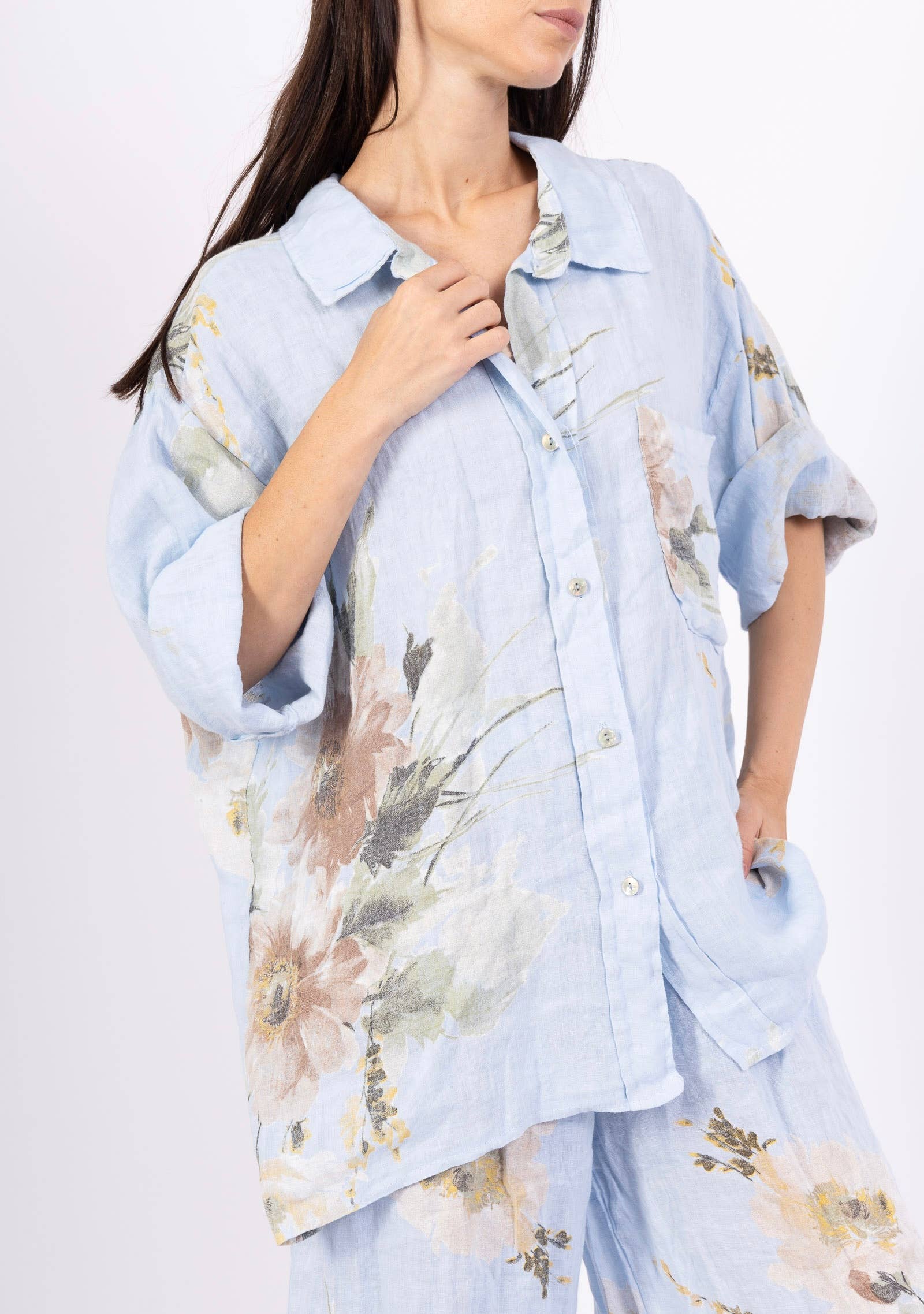 LINEN & COTTON HOUSE - Wholesale Jumpsuit - Women's - SET 100% LINEN 350 + 529910