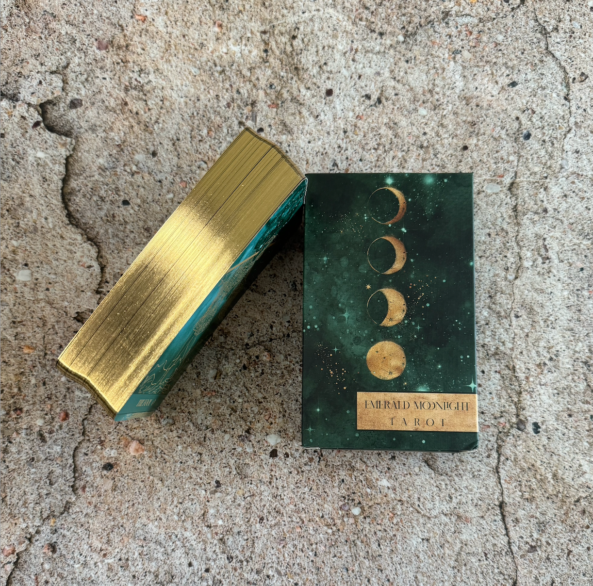 NOLA JAMES - Wholesale Tarot Cards - Emerald Moonlight Tarot Cards- Based on Rider Waite Tarot1