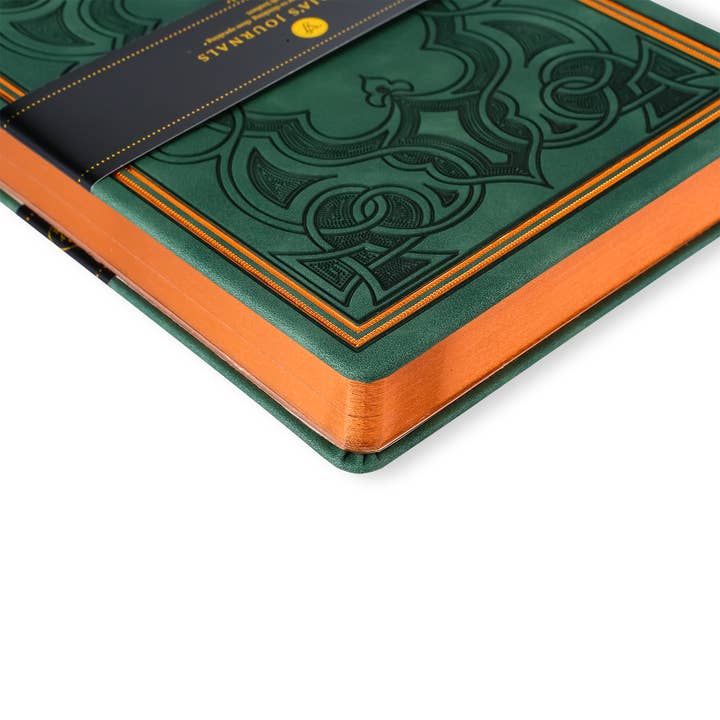 Victoria's Journals - Wholesale Notebook - Victoria's Journals Antique Vintage Diary Hard Cover (Green)