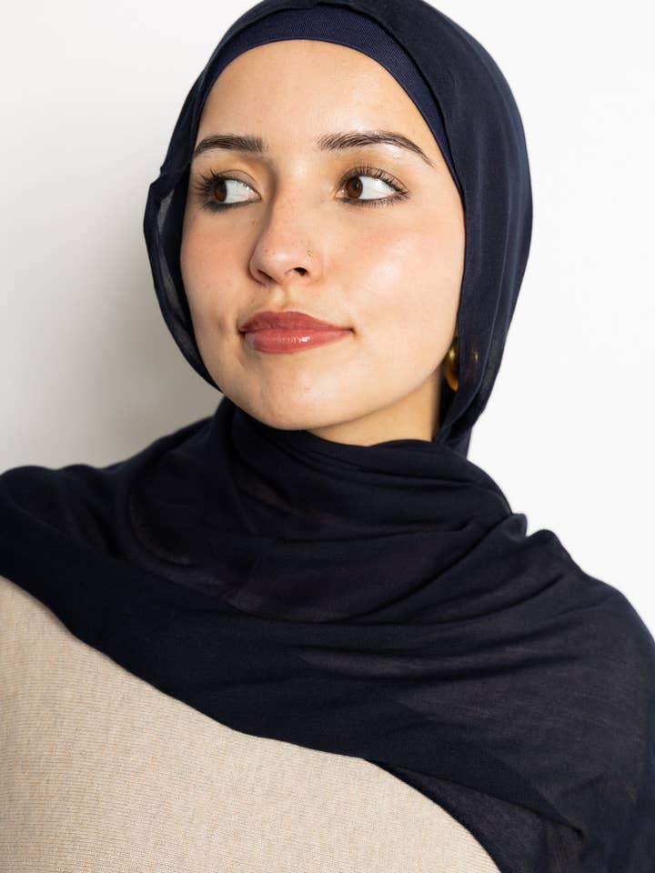 Modal Hijab - Blueberry for wholesale by Bella Hijabs