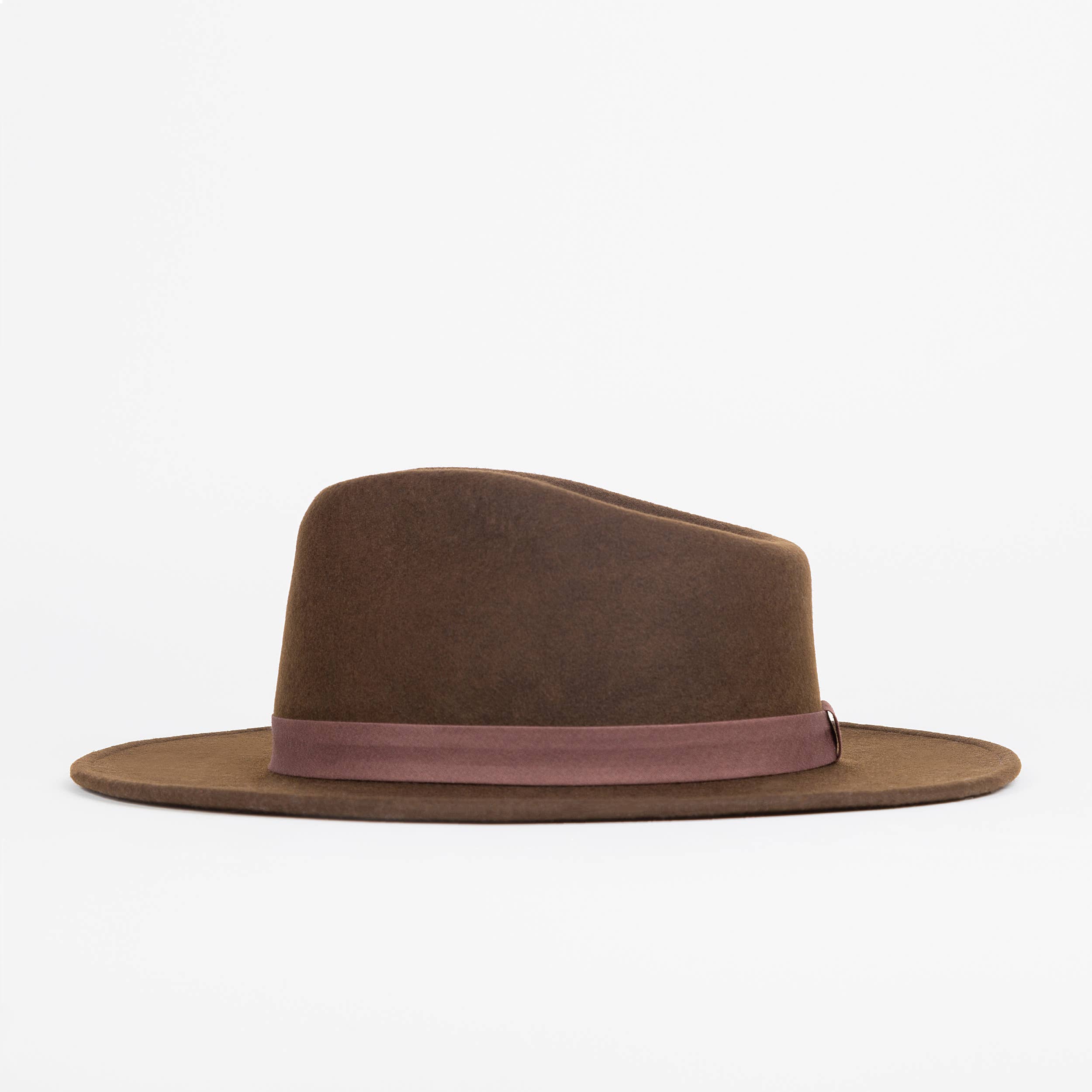 Elegancia Tropical Genuine Panama Hats – Großhandel Fedora-Hut – Unisex – Rocker Brown - Eleganter Wollhut im Festivalstil1