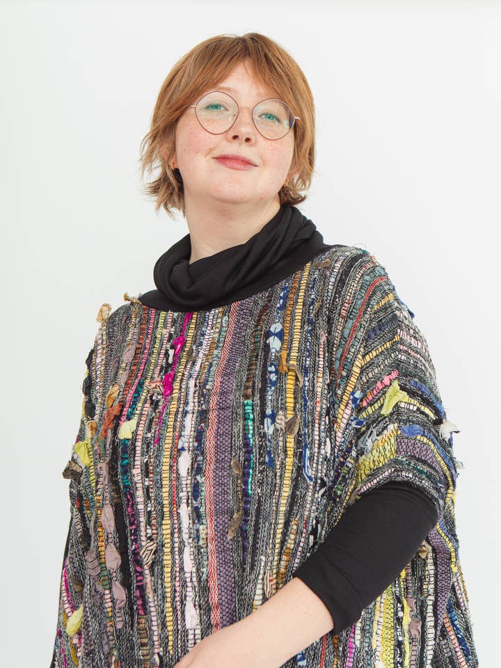 Handwoven Cowl Sweater for wholesale by Megan-Ilene