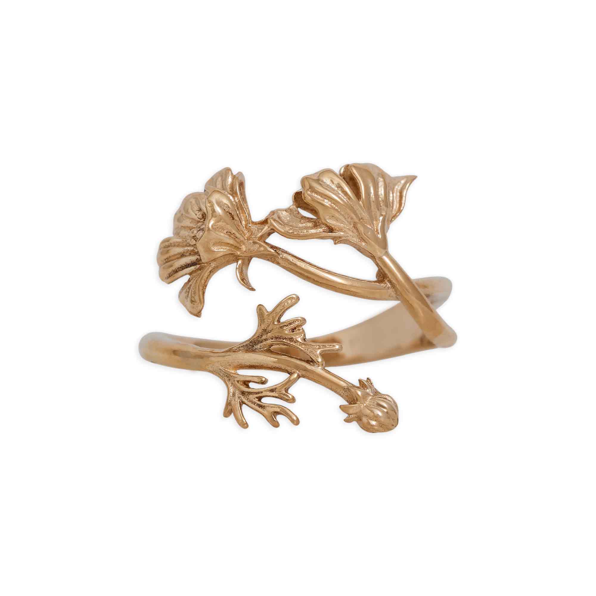 Nina Designs - Wholesale Cocktail/Statement Ring - Adjustable Birth Flower Rings23