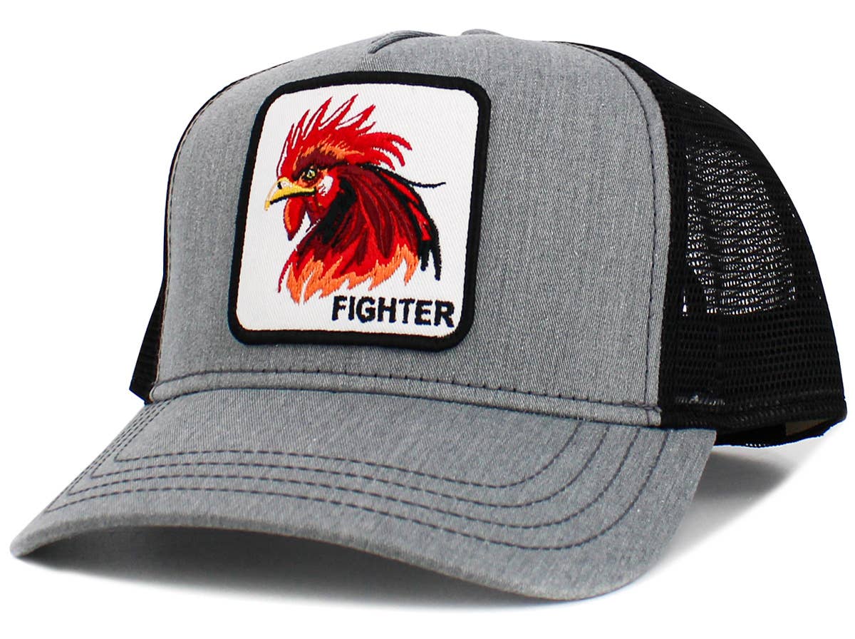 KBETHOS - Wholesale Trucker Hat - Unisex - Fighter Meshback Ballcap3