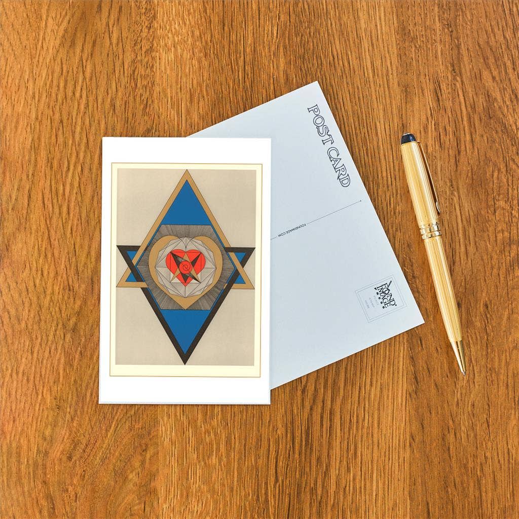 Found Image Press - Wholesale Postcard - Postcard AT-76 Geometric Art Deco1