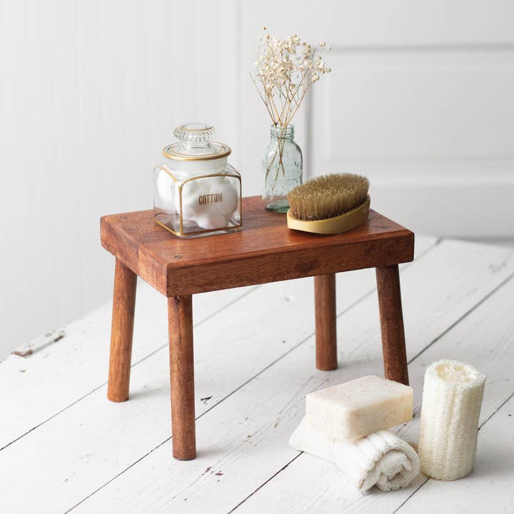 CTW Home Collection - Wholesale Stool - Traditional Farm Mini Stool