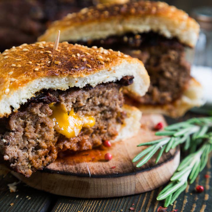 Fox Run Brands - Wholesale Kitchen tool/gadget - Outset Burger Stuffer, Black, 4.5" x 2"2