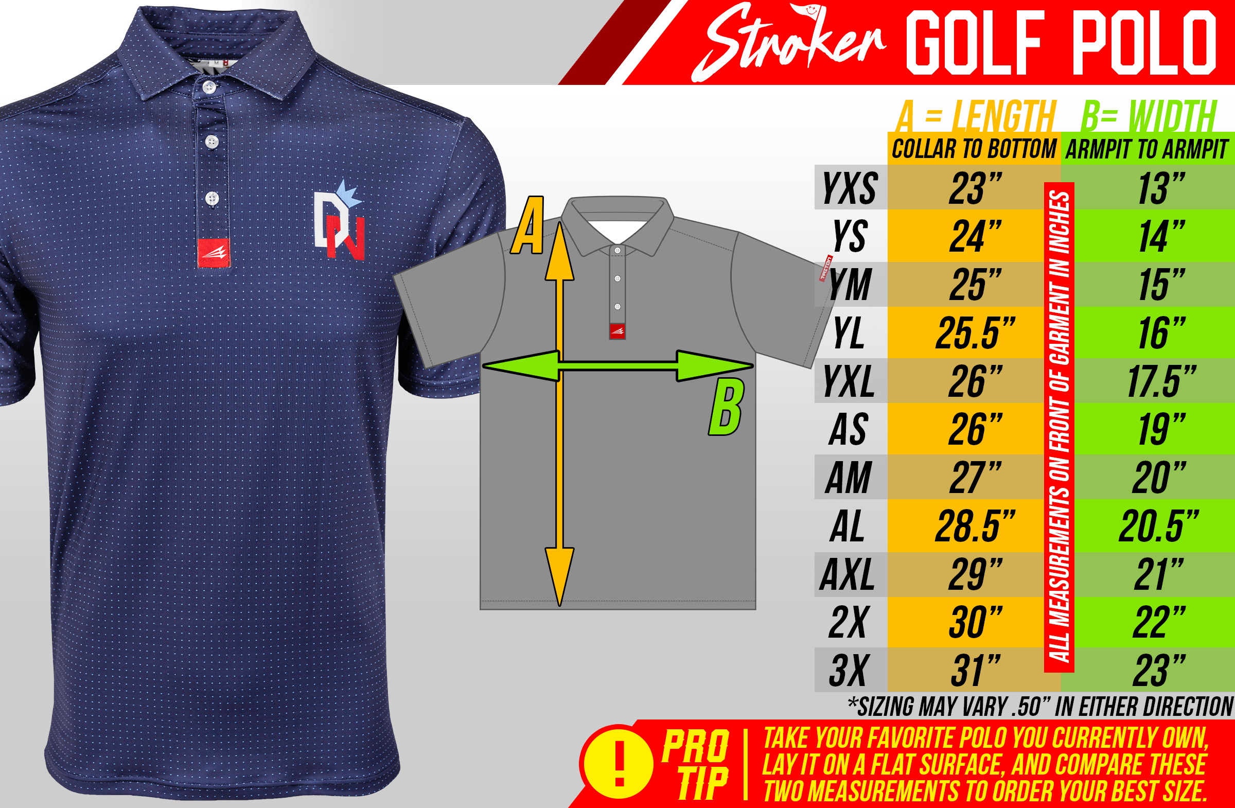 Seamhead Swag - Wholesale Polo - Men's - Nukes 'N Naners Seamhead Lifestyle Performance Polo3