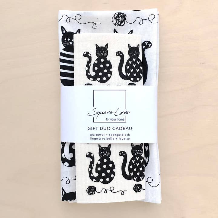 Cats Gift Duo for wholesale by Square Love
