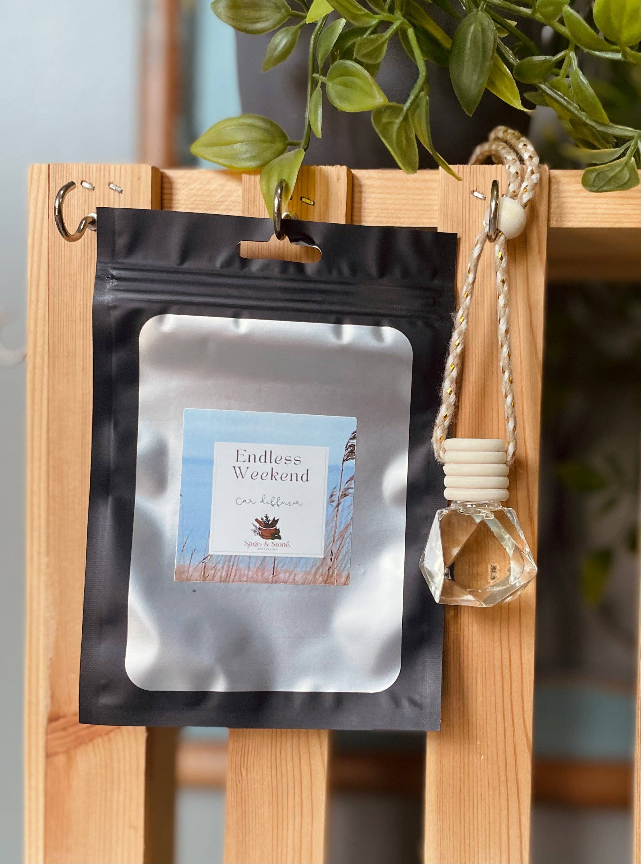 Sage & Stone Apothecary - Vendita all'ingrosso Deodorante per auto - Unisex - Diffusore per Auto Endless Weekend2