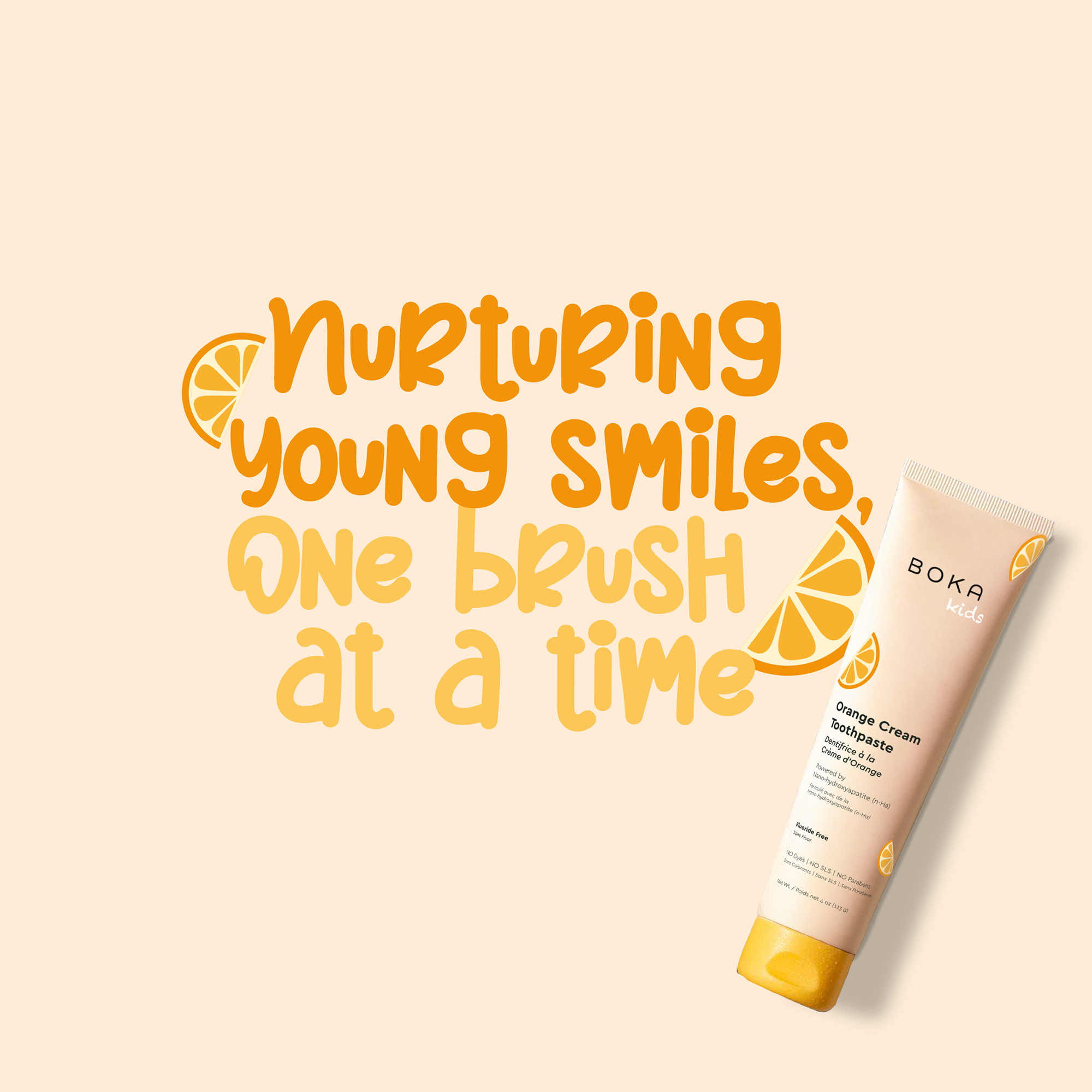 Boka - Wholesale Toothpaste - Orange Cream n-Ha Toothpaste6