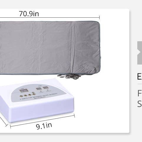 Cavitation Machines - Wholesale Fitness Equipment - Drip Sweat Portable Infrared Sauna Blanket7