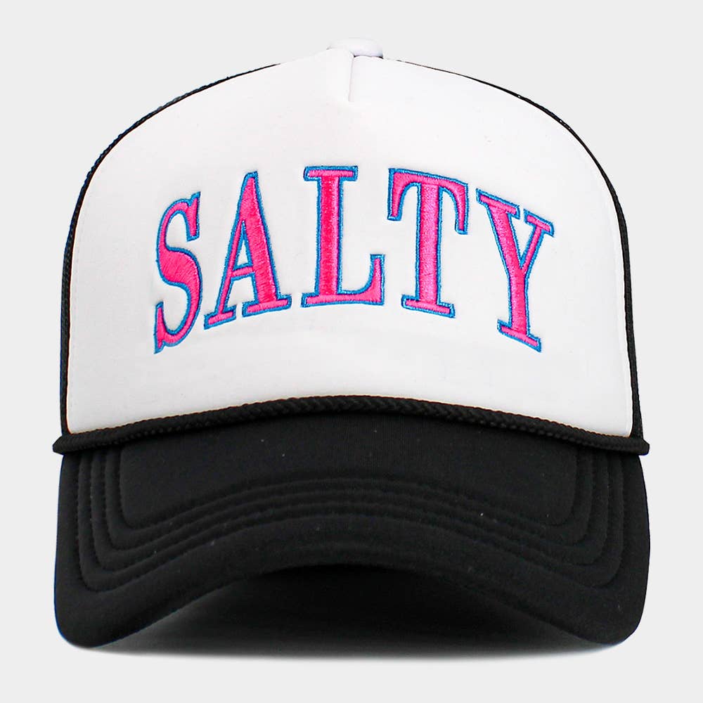 Sensibling Corp. - Wholesale Trucker Hat - Women's - SALTY Message Mesh Back Trucker Hat
0