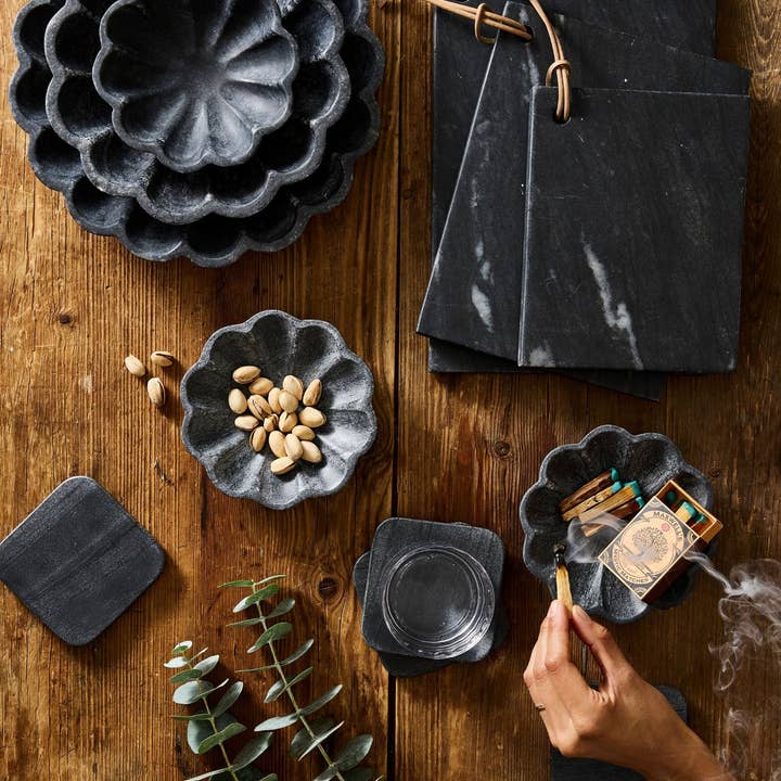 Canvas Home - Wholesale Cutting Board - Catalina Black Marble 3 Piece Chopping Board Set6