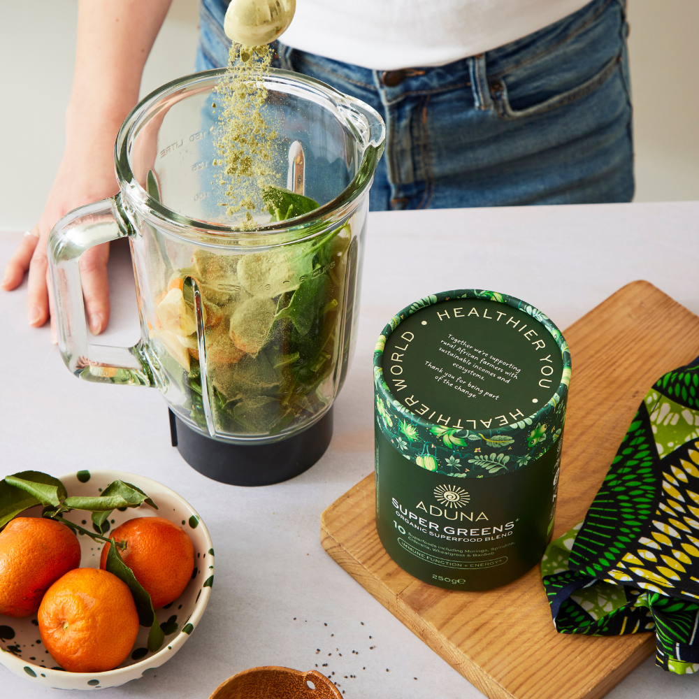 Aduna Superfoods - Wholesale Protein/Superfood Powder - Super Greens Superfood Blend | Immunity & Energy | 275g1