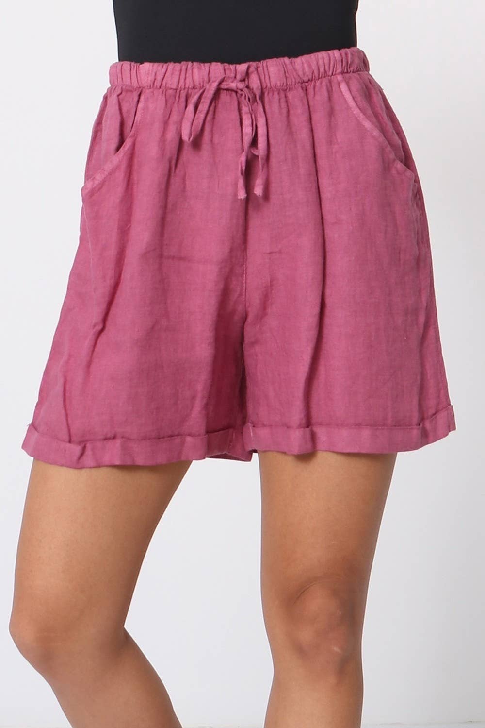 LÉA & LUC - Wholesale Shorts - Women's - 100% linen shorts REF. 34595
