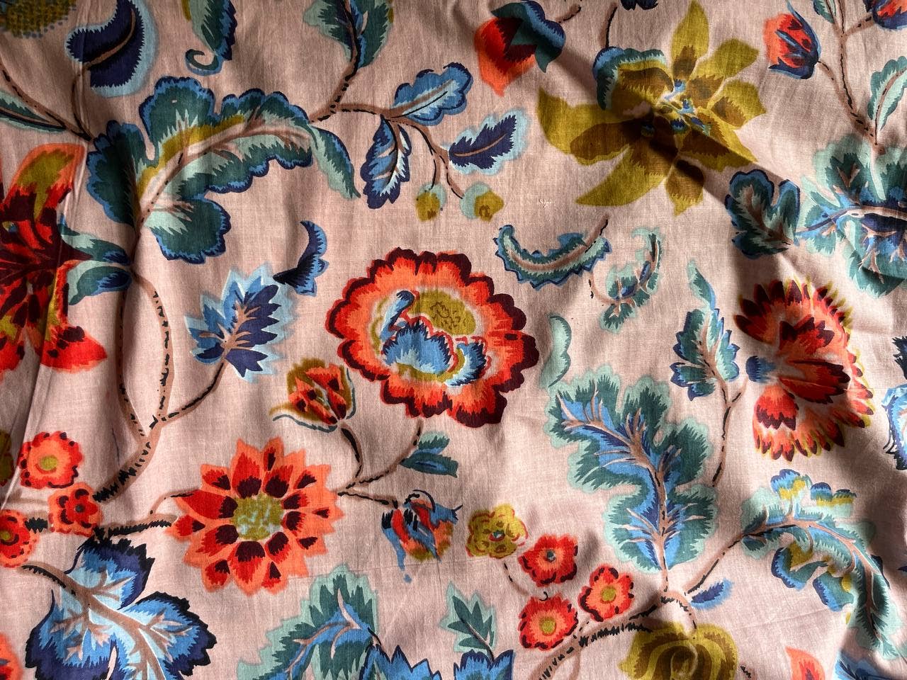 GYPSY STUDIO - Wholesale Fabric Paint - Printed Cotton Dressmaking Fabric Block Print Women Clothing1