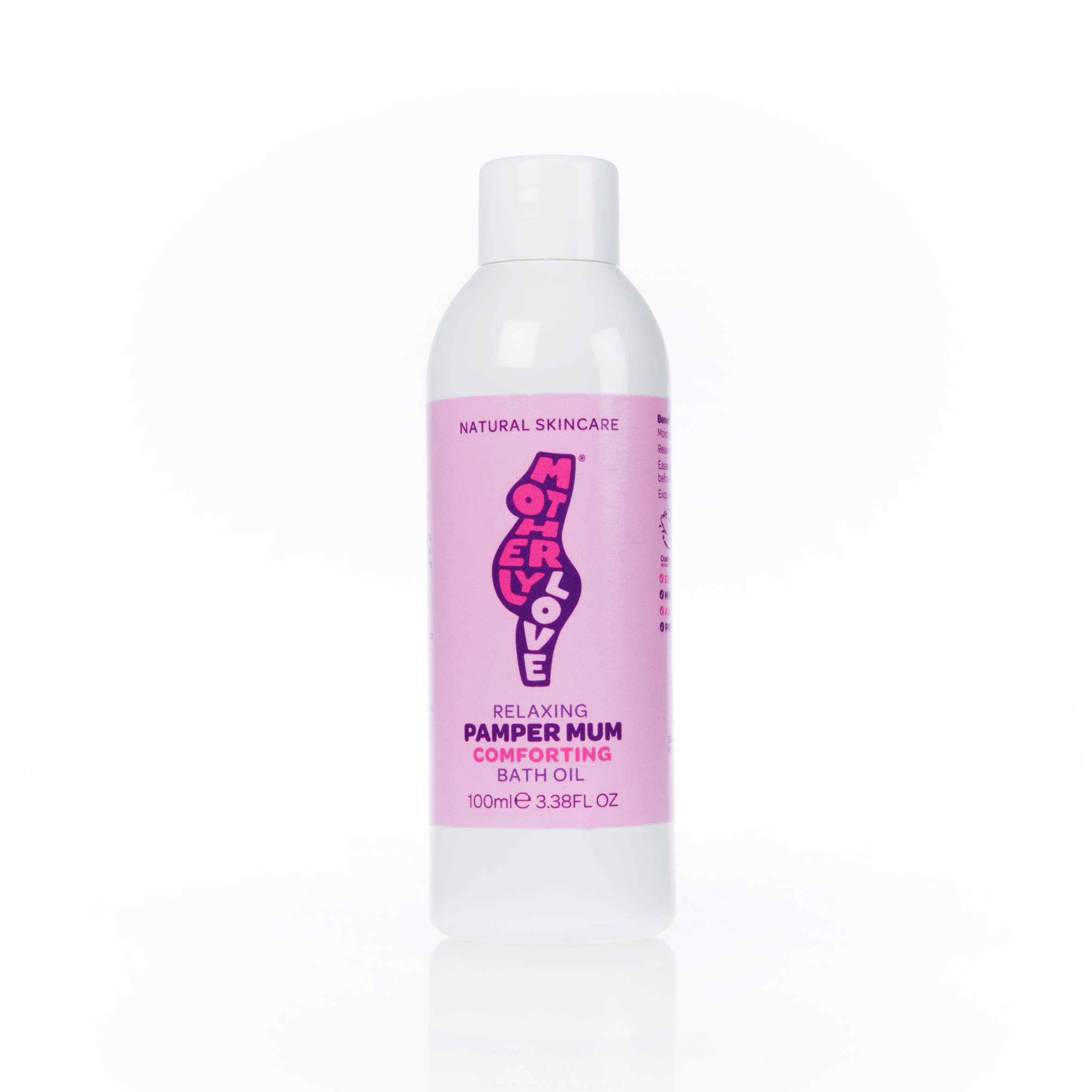 Motherlylove – Großhandel Bade-/Körperöl – Verwöhnen Mama beruhigendes Badeöl 100 ml0